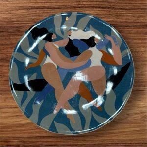 Anthropologie Maggie Stephenson Take Time To Dance Plate